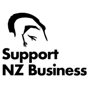 Support NZ Business - Mens Block T shirt Design