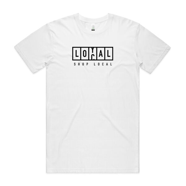 Shop Local - Mens Staple Organic Tee Thumbnail