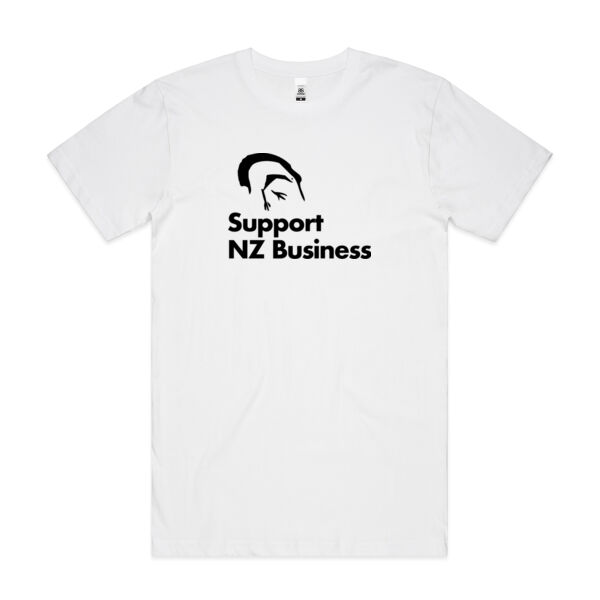Support NZ Business - Mens Block T shirt Thumbnail