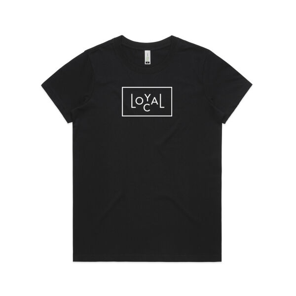Loyal Local - Womens Maple Organic Tee Thumbnail
